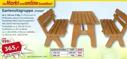 Sonderpreis Baumarkt Gartensitzgruppe „Freital" Angebot
