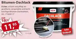 Sonderpreis Baumarkt MEM Bitumen-Dachlack Angebot