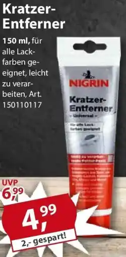 Sonderpreis Baumarkt NIGRIN Kratzer Entferner Angebot