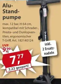 Sonderpreis Baumarkt Alu Standpumpe Angebot