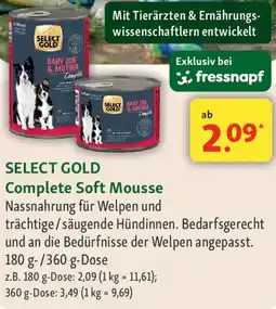 Fressnapf SELECT GOLD Complete Soft Mousse Angebot