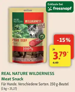 Fressnapf REAL NATURE WILDERNESS Meat Snack Angebot