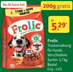 Fressnapf Frolic Trockennahrung Angebot