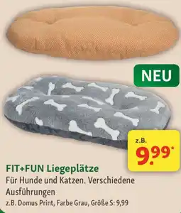 Fressnapf FIT+FUN Liegeplätze Angebot