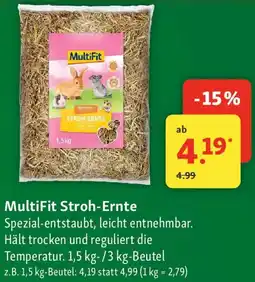 Fressnapf MultiFit Stroh-Ernte Angebot
