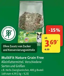 Fressnapf MultiFit Nature Grain Free Angebot