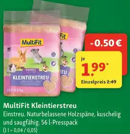 Fressnapf MultiFit Kleintierstreu Angebot