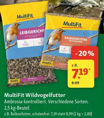 Fressnapf MultiFit Wildvogelfutter Angebot