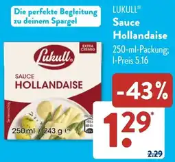 Aldi Süd LUKULL Sauce Hollandaise Angebot