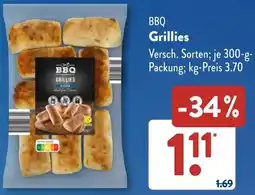 Aldi Süd BBQ Grillies Angebot