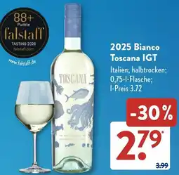 Aldi Süd 2025 Bianco Toscana IGT Angebot