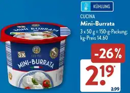 Aldi Süd CUCINA Mini-Burrata Angebot