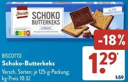 Aldi Süd BISCOTTO Schoko-Butterkeks Angebot
