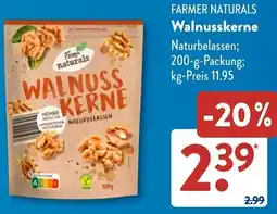 Aldi Süd FARMER NATURALS Walnusskerne Angebot