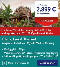 Aldi Süd China, Laos & Thailand Angebot