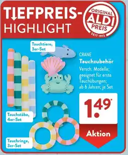 Aldi Süd CRANE Tauchzubehör Angebot