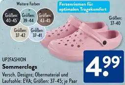 Aldi Süd UP2FASHION Sommerclogs Angebot