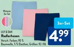 Aldi Süd LILY & DAN Radlerhosen Angebot