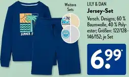 Aldi Süd LILY & DAN Jersey-Set Angebot