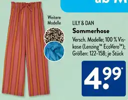 Aldi Süd LILY & DAN Sommerhose Angebot
