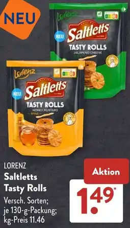 Aldi Süd LORENZ Saltletts Tasty Rolls Angebot