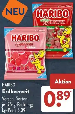 Aldi Süd HARIBO Erdbeerzeit Angebot