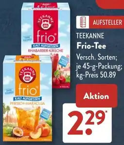 Aldi Süd TEEKANNE Frio-Tee Angebot