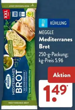 Aldi Süd MEGGLE Mediterranes Brot Angebot