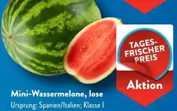 Aldi Süd Mini-Wassermelone, lose Angebot