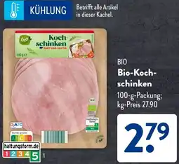 Aldi Süd Bio-Kochschinken Angebot