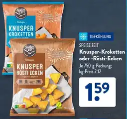 Aldi Süd SPEISE ZEIT Knusper-Kroketten oder Rösti-Ecken Angebot