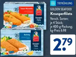 Aldi Süd GOLDEN SEAFOOD Knusperfilets Angebot