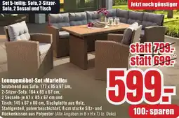 B1 Discount Baumarkt Loungemöbel-Set Marielle Angebot