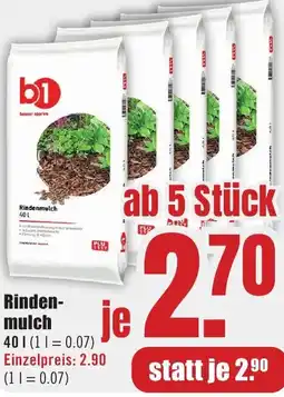 B1 Discount Baumarkt Rindenmulch Angebot