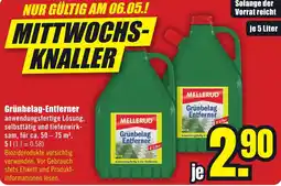 B1 Discount Baumarkt MELLERUD Grünbelag-Entferner Angebot