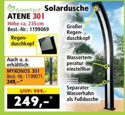 Norma GreenYard Solardusche ATENE 30 l Angebot