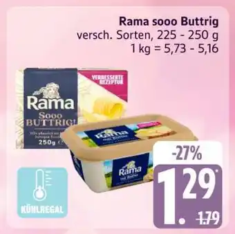 Edeka Rama Sooo Buttrig Angebot