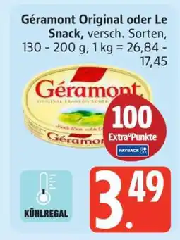 Edeka Géramont Original oder Le Snack Angebot