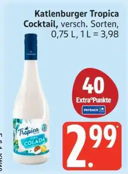 Edeka Katlenburger Tropica Cocktail Angebot