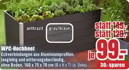 B1 Discount Baumarkt WPC-Hochbeet Angebot