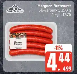 Edeka Merguez-Bratwurst Angebot