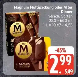 Edeka Magnum Multipackung oder After Dinner Angebot