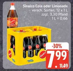 Edeka Sinalco Cola oder Limonade Angebot