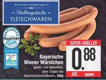 Edeka Bayerische Wiener Würstchen Angebot