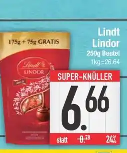 Edeka Lindt Lindor 250g Beutel Angebot