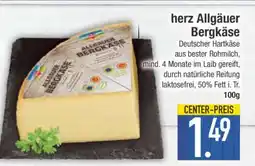 Edeka herz Allgäuer Bergkäse Angebot