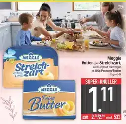Edeka Meggle Butter oder Streichzart Angebot