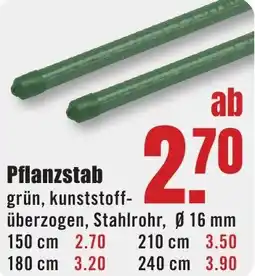 B1 Discount Baumarkt Pflanzstab Angebot