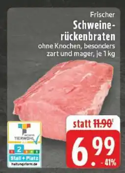 Edeka Frischer Schweinerückenbraten Angebot