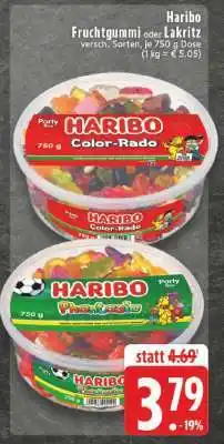 Edeka Haribo Fruchtgummi oder Lakritz Angebot